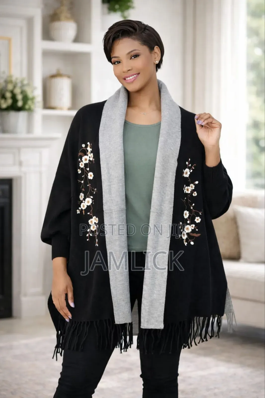 Elegant Ponchos With Sleeves - El