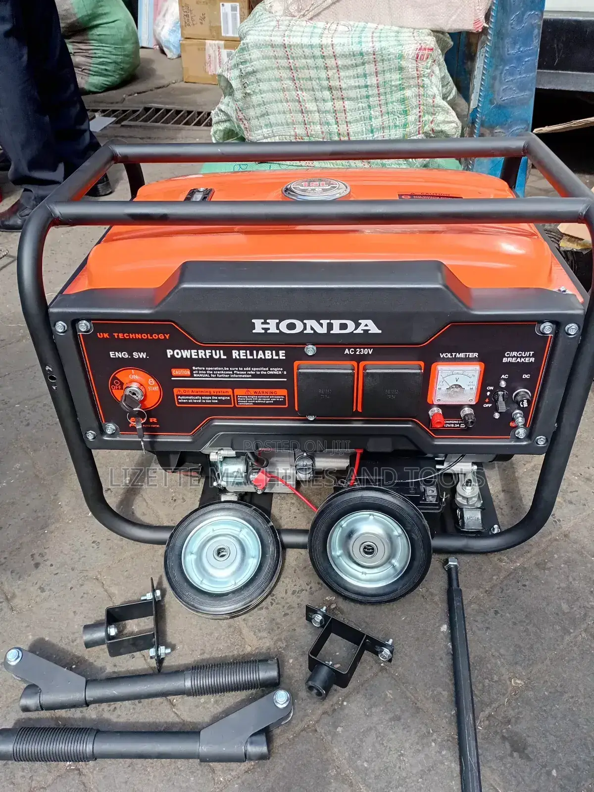 Honda 7.5kva Petrol Generator- Keystart