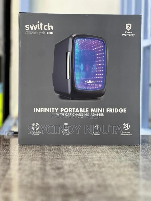Switch Infinity Led Light Portable Mini Fridge - main view