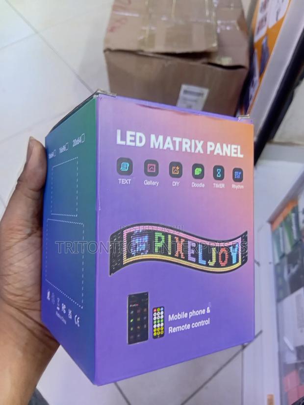 Car Led Matrix Panel Remote Control + Mobile Phone App Control - thumbnail 3