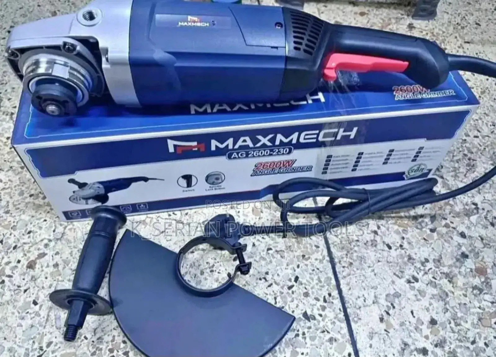 9 Inch Maxmech Angle Grinder/Reliable 9inch Angle Grinder