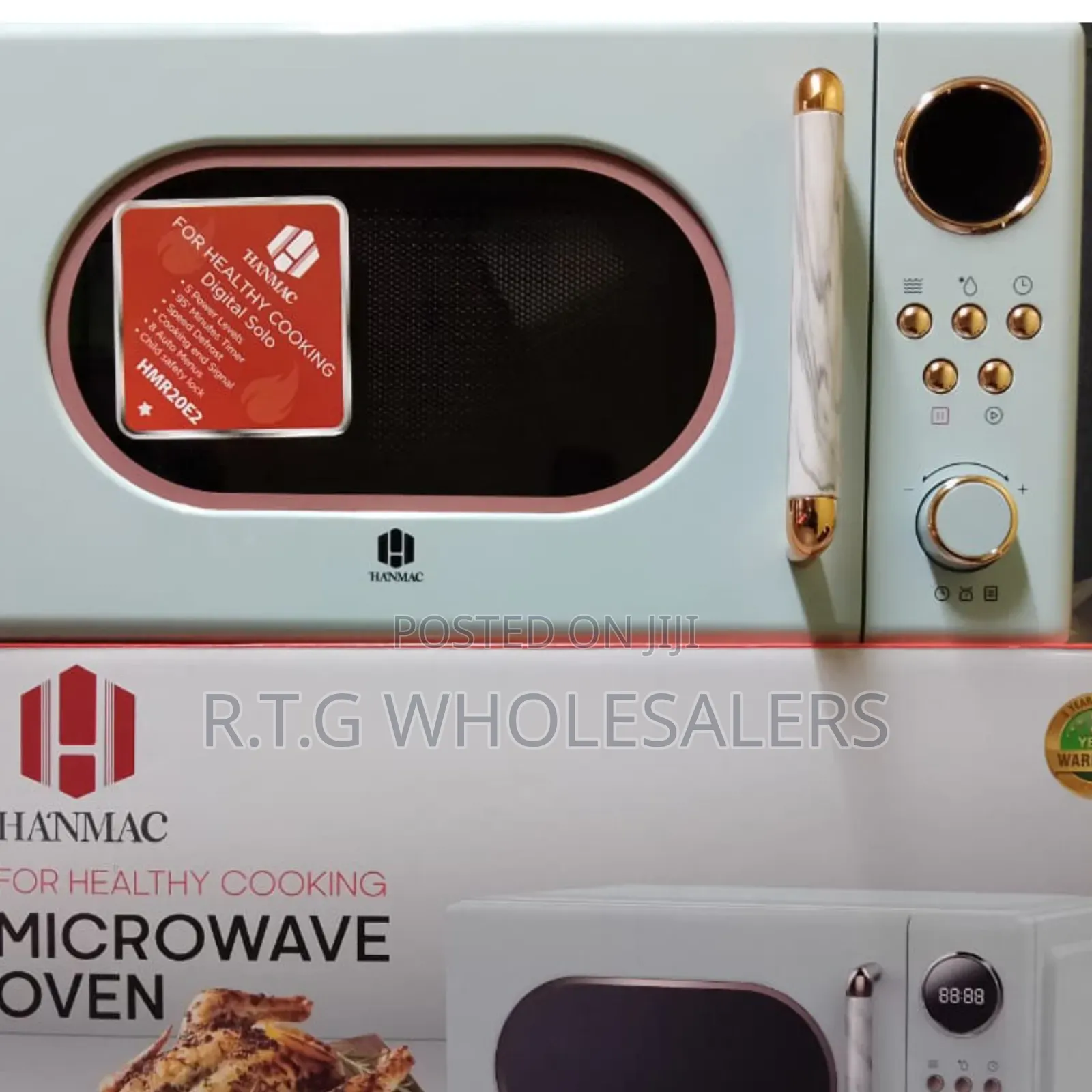 Hanmac 20 L Digital Microwave Oven (700w + 1000w Grill) – 3 Yr Warrant
