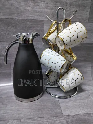 *Gold Marble Tea Set Combo*