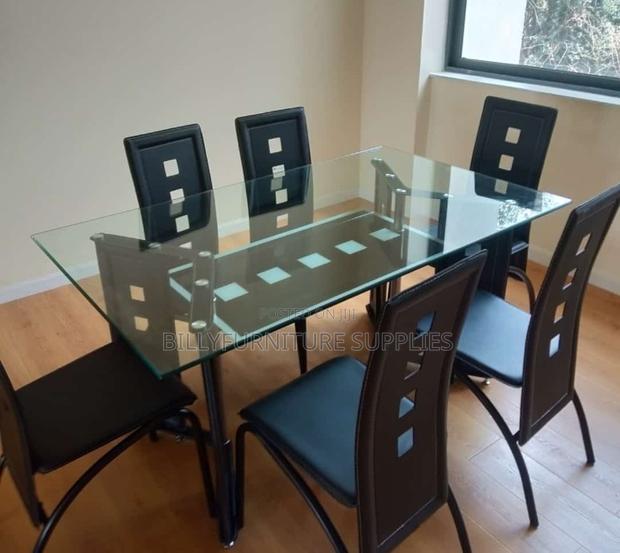 Top Glass Dining Table - main view
