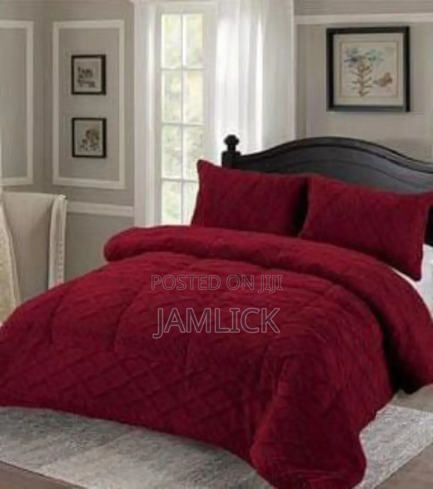 6×7 Flannel Duvet Set - Pt