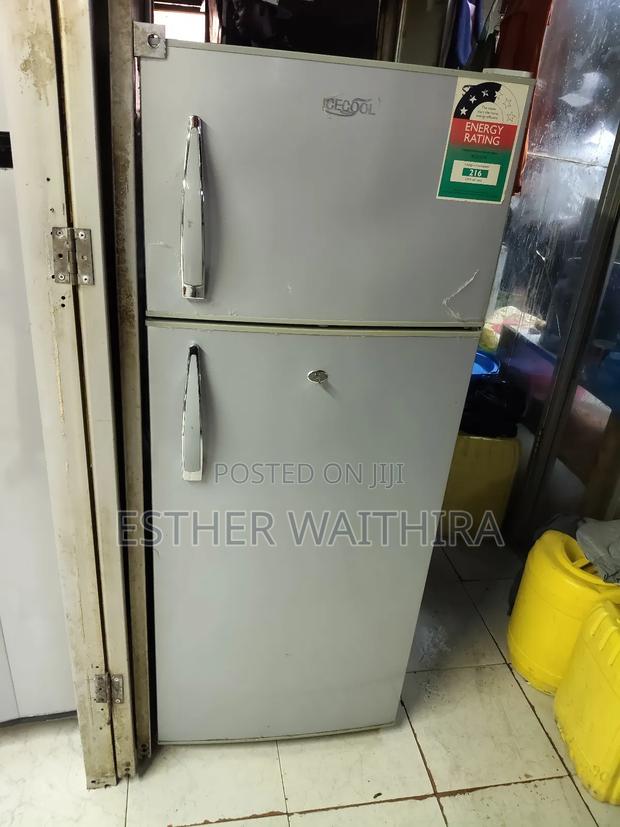 Ice Cool Silver Frost Fridge in Good Condition