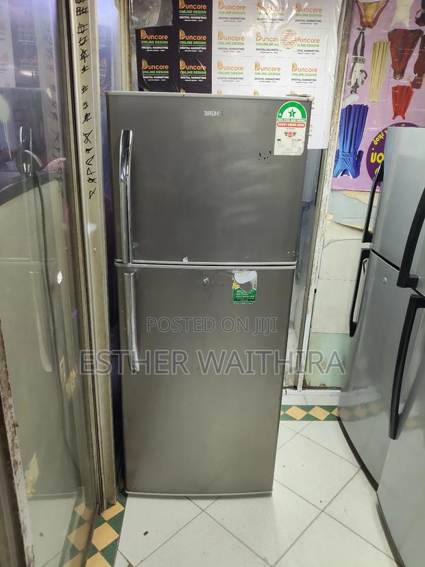 Dark Gray Bruhm Double Doors Fridge