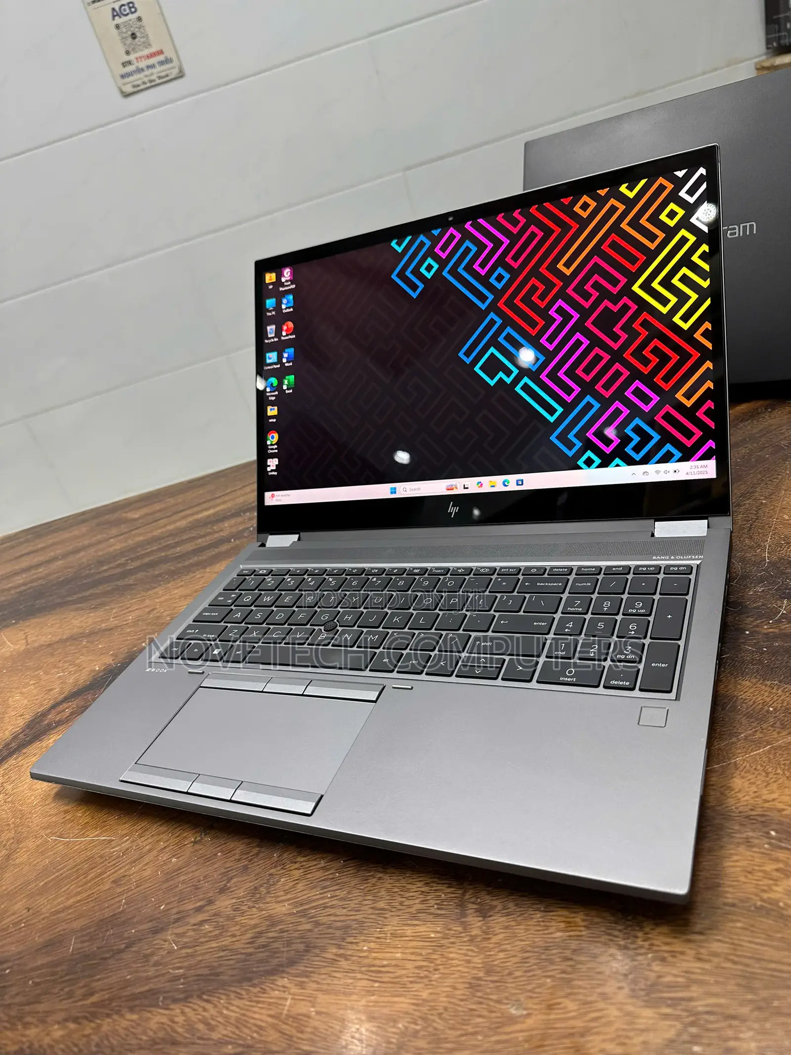 New Laptop HP ZBook Fury 15 G8 16GB Intel Core i7 SSD 512GB