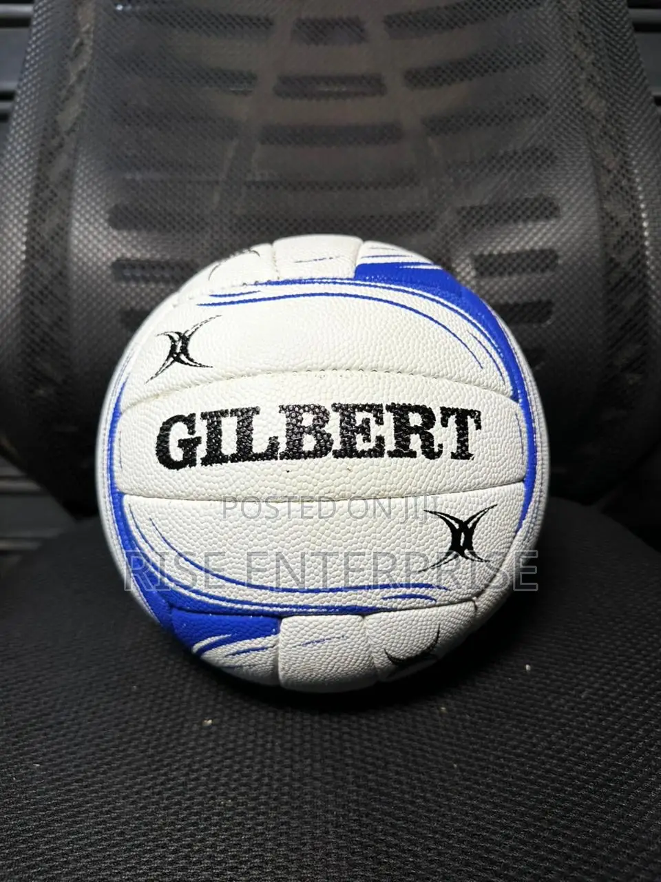 Gilbert Netball Balls-White Blue