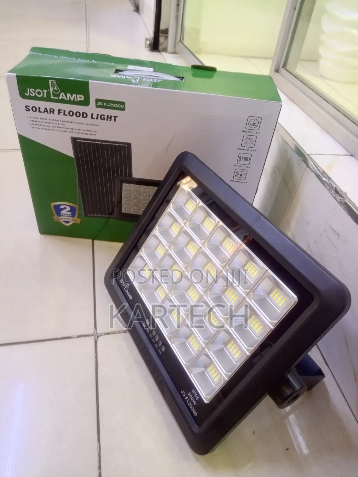 Jsot Lamp 200w Super Bright Solar Floodlight Security Light