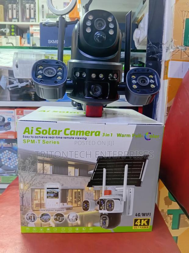 3 in 1 Ai Solar Camera - main view