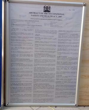 Licence and Document Display for Offices and Shops A1 Snapper Frame - thumbnail 2