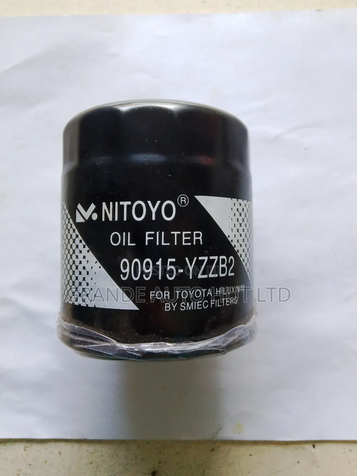 Oil Filter for Toyota Hilux New Model (Nitoyo Brand)