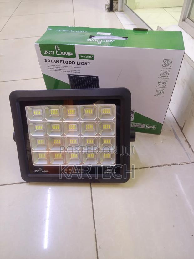 Jsot 200w Solar Floodlight With Solar Panel (Dusk to Dawn) - main view