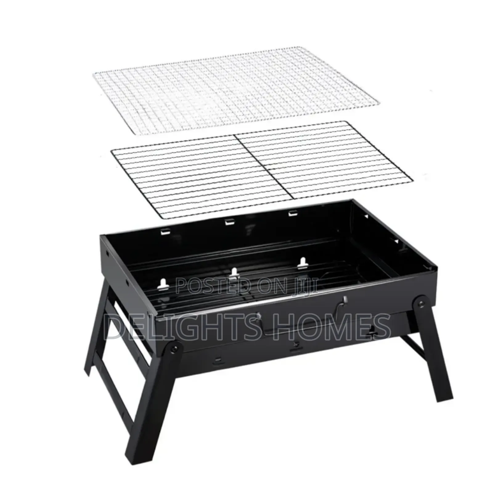 Foldable Portable Barbecue Charcoal Grill_pa