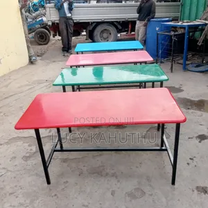 Kindergarten Table With Mixed Colors