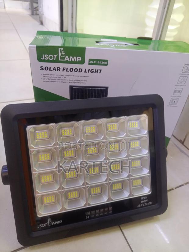Jsot 400w Solar Floodlight With Solar Panel (Dusk to Dawn) - main view