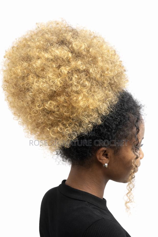 Water Wave Crochet 14 Inch - Blonde Ombre