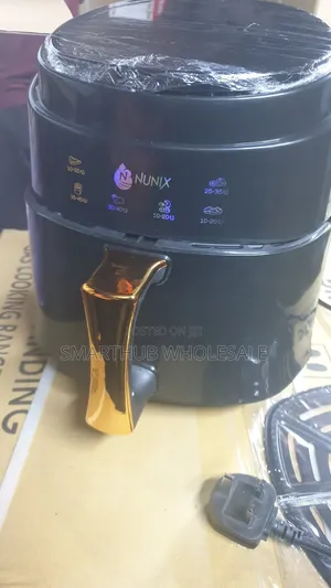 Nunix 8l Digital Air Fryer Oil Free Rapid Air Technology Touch Screen