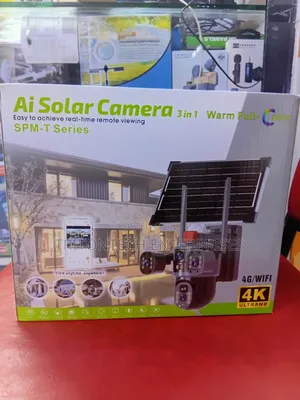 Ai Solar 2-in-1 Triple Lens Security Camera – Wireless