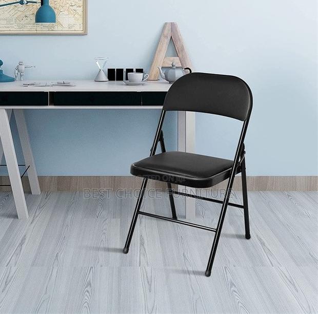 Office Chair; Lightweight Foldable Visitors Padded Training Chair - thumbnail 2