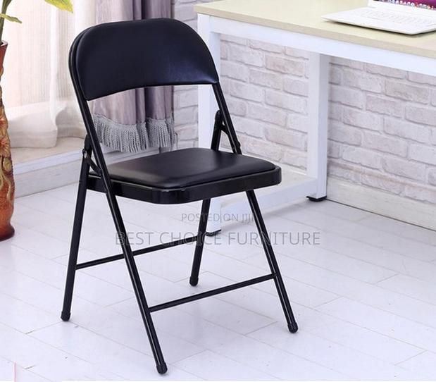 Office Chair; Lightweight Foldable Visitors Padded Training Chair - thumbnail 3
