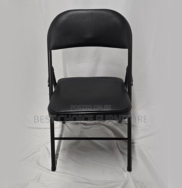 Office Chair; Lightweight Foldable Visitors Padded Training Chair - thumbnail 4
