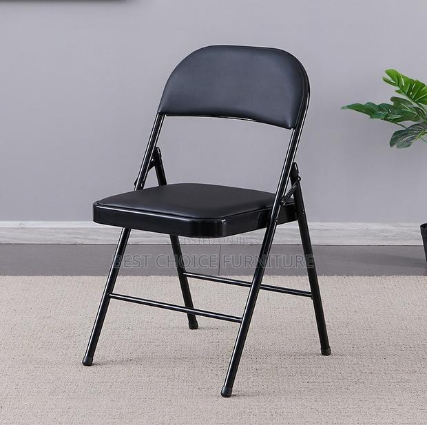 Office Chair; Lightweight Foldable Visitors Padded Training Chair - thumbnail 6