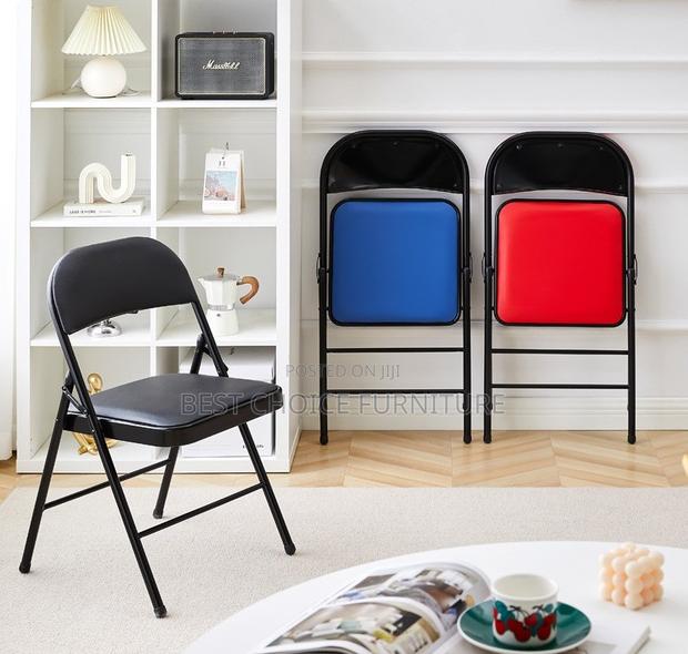 Office Chair; Lightweight Foldable Visitors Padded Training Chair - thumbnail 7