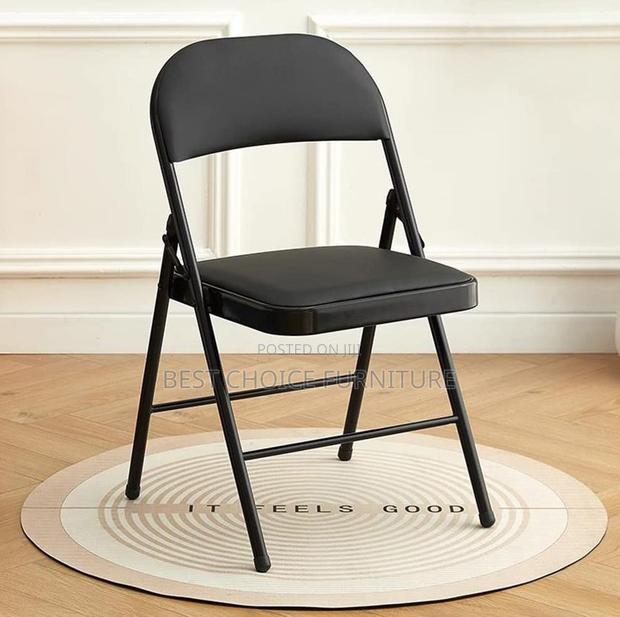 Office Chair; Lightweight Foldable Visitors Padded Training Chair - thumbnail 8