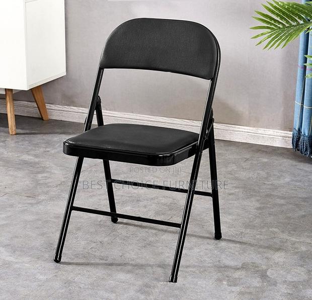 Office Chair; Lightweight Foldable Visitors Padded Training Chair - thumbnail 9