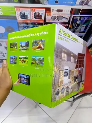 Ai Solar 2-in-1 Triple Lens Security Camera – Wireless