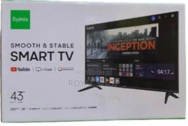 Synix 43 Inch Smart Android Frameless Tv - main view
