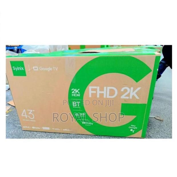 Synix 43 Inch Smart Android Frameless Tv - thumbnail 2
