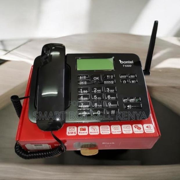 Ultra High Quality Bontel T1000 Dual Sim GSM Fixed Landline Desk Phone