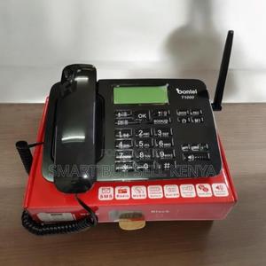 Energy Saving Bontel T1000 Dual Sim GSM Fixed Landline Desktop Phone - thumbnail 2