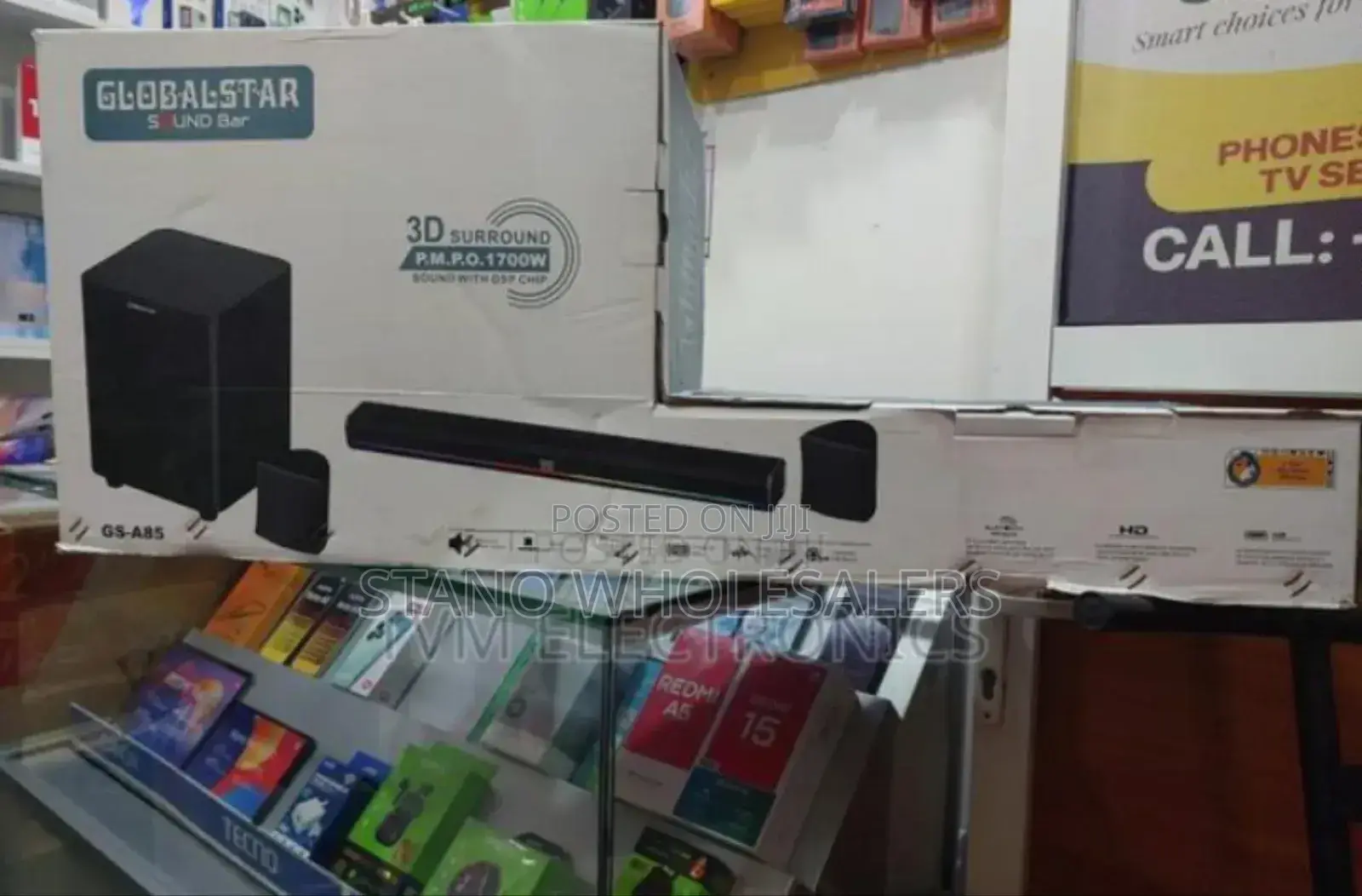 5.1ch A85 Sound Bar. Globalstar