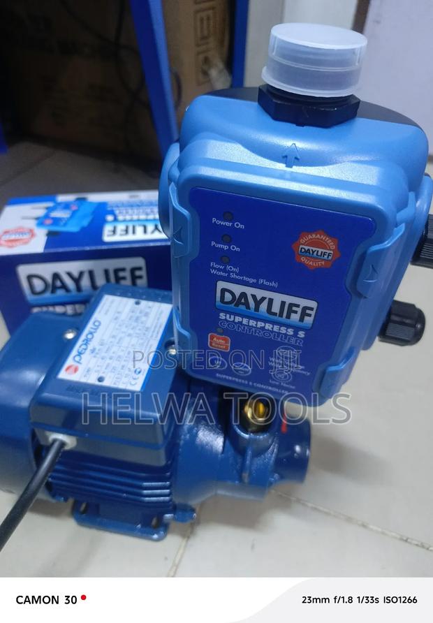 Pedrollo 0.5 Hp + Dayliff Pressure Controller - main view