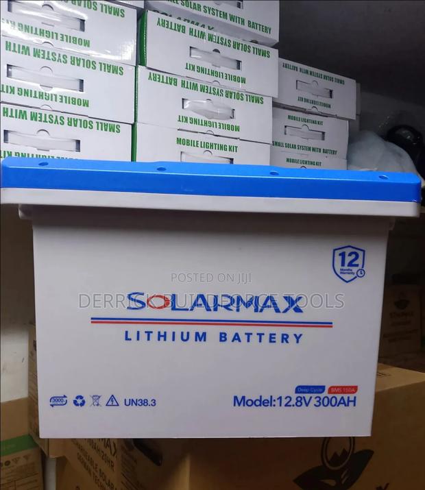 Solarmax 12v 300ah Lithium Battery
