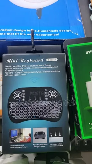 Android Mini Keyboard With Backlit For Tv And Laptop