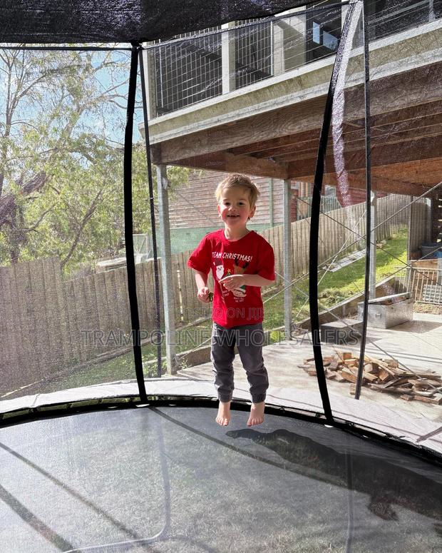 Perfect Backyard Fun for Kids Trampoline - main view