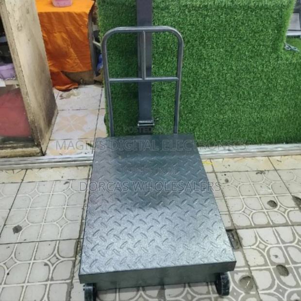 Colour Black New 600kgs Platform Scale - main view