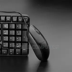 Rapoo Wired Optical Mouse N100 - Blackjiji