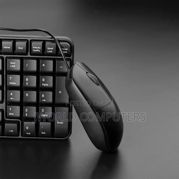 Rapoo Wired Optical Mouse N100 - Blackjiji