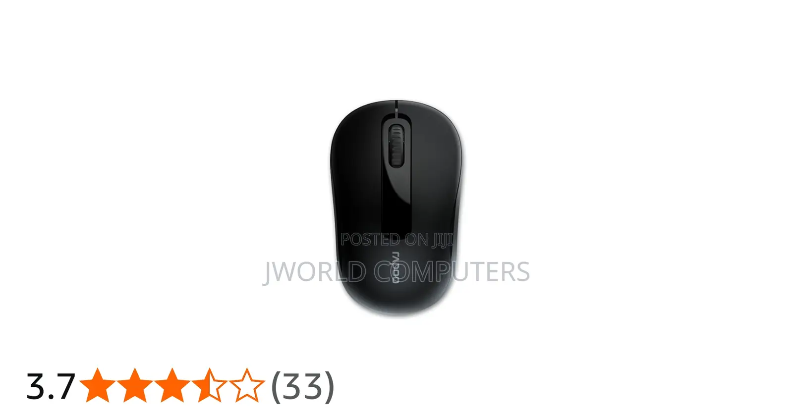 Rapoo Wireless Optical Mouse M10 - Black