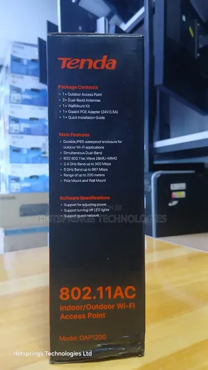 Tenda 802.11ac Indoor/Outdoor Wifi Access Point