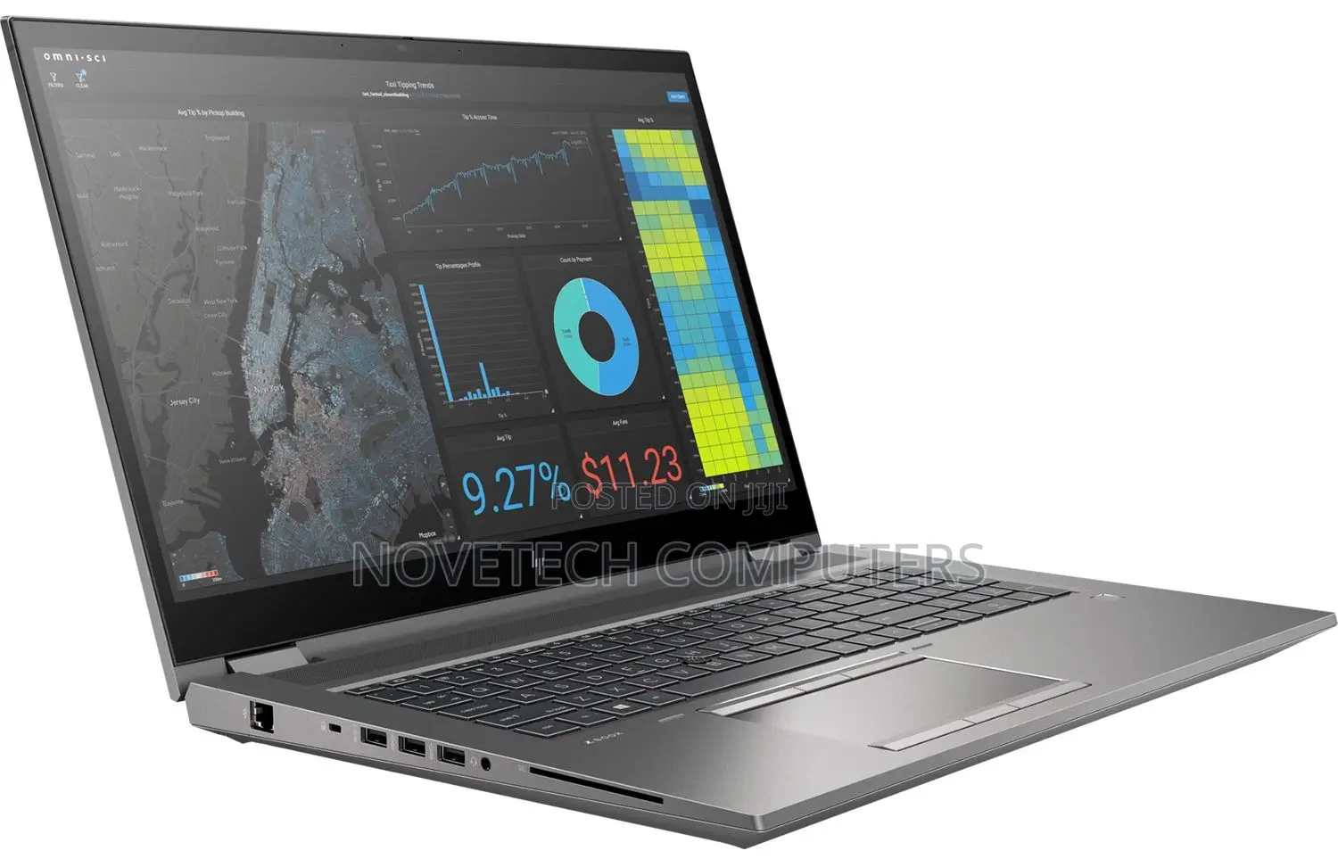 New Laptop HP ZBook Fury 17 G7 32GB Intel Core i7 SSD 512GB