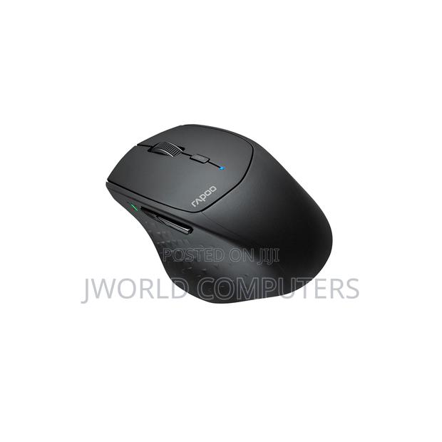 Rapoo Multi-Mode Wireless Mouse Mt550 - Black - main view