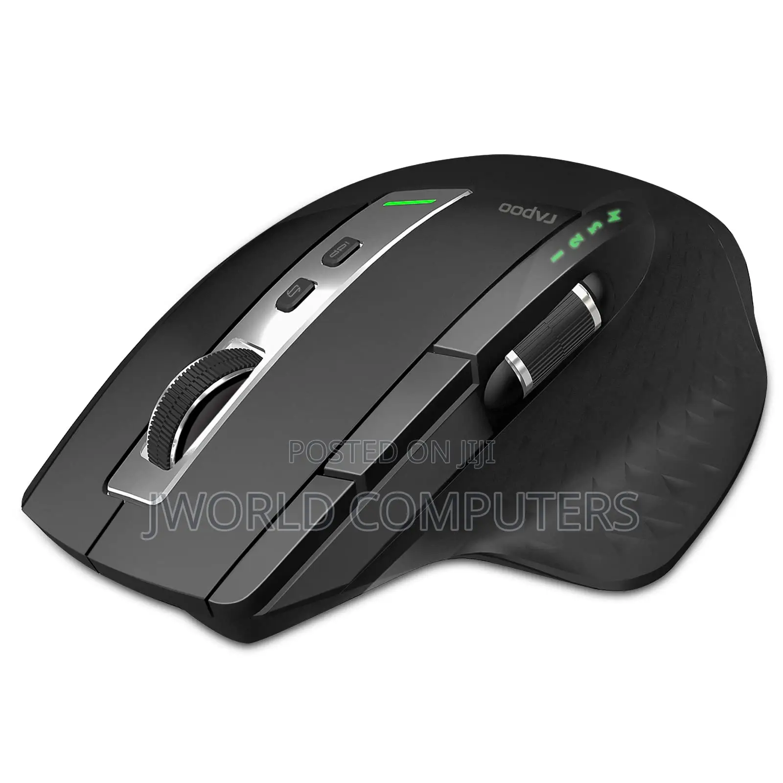 Rapoo Multi-Mode Wireless Laser Mouse Mt750s - Black
