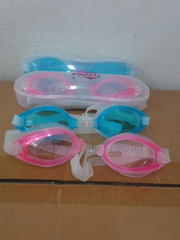 Anti Fog Adjustable Unisex Kids Swimming Goggles